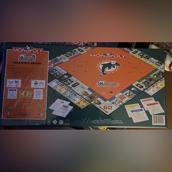Monopoly Dolphins Miami Collector's Edition sealed - Picture 2 of 2